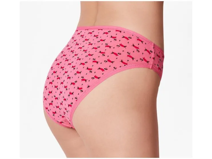 Set van 5 dames kerstonderbroeken