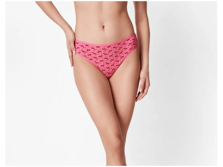 Set van 5 dames kerstonderbroeken