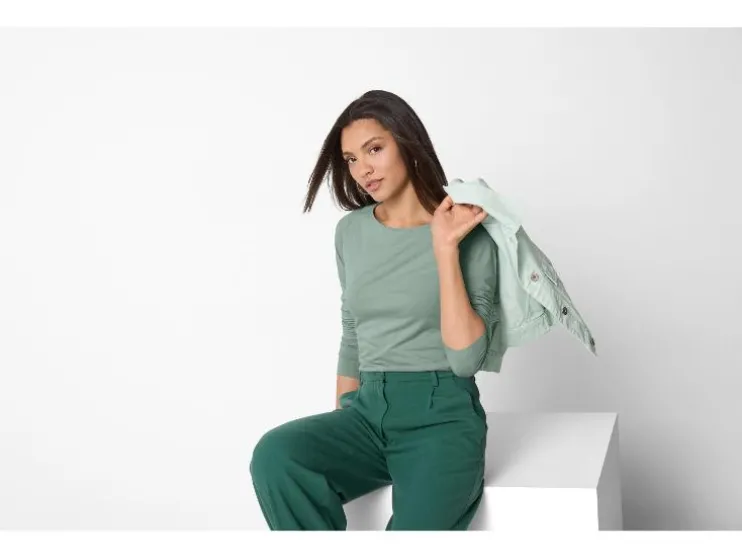 Set van 2 dames longsleeves