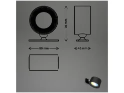 Set van 2 draadloze wandlampen