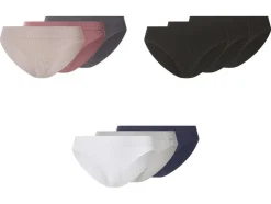 Set van 3 geribde dames onderbroeken