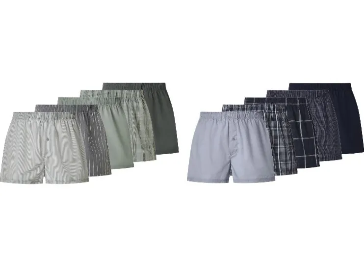 Set van 5 heren boxershorts