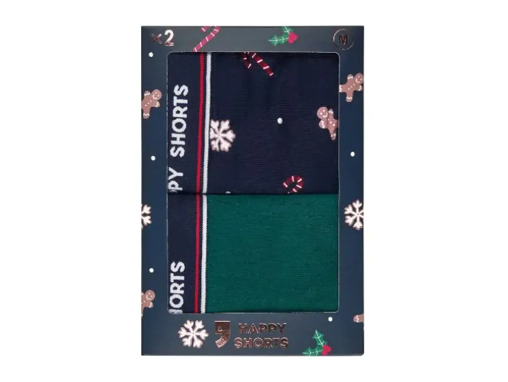 Set van 2 heren kerstboxers