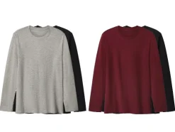 Set van 2 heren shirts met lange mouwen