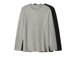 Set van 2 heren shirts met lange mouwen