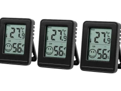 Set van 3 hygro- en thermometers
