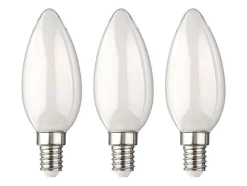 Set van 3 LED-filamentlampen