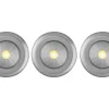 Set van 3 LED-lampen