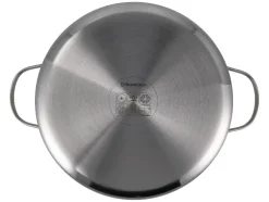 Set van 3 RVS kookpannen