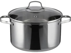 Set van 3 RVS kookpannen