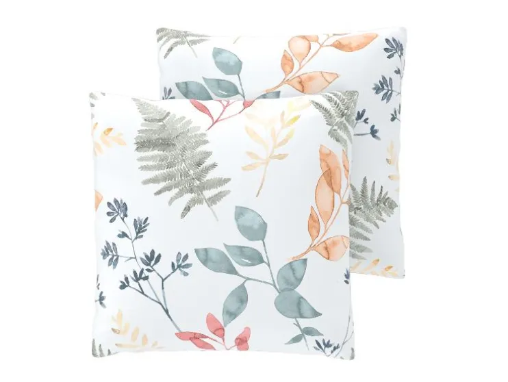 Set van 2 satijnen kussenslopen 50 x 60 cm