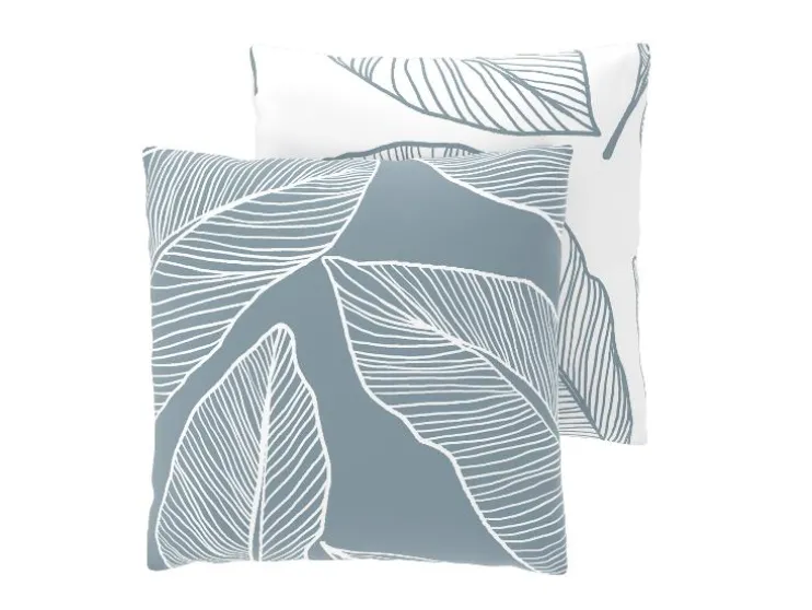 Set van 2 satijnen kussenslopen 50 x 60 cm