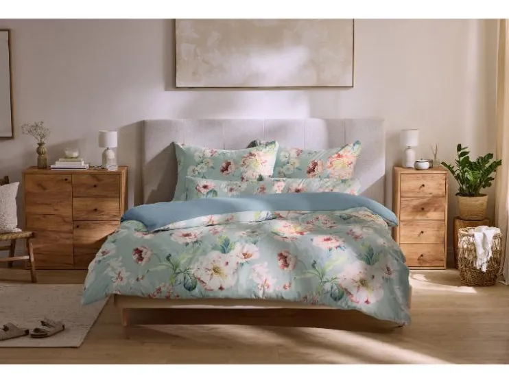 Set van 2 satijnen kussenslopen 50 x 60 cm