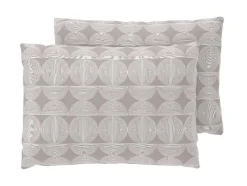 Set van 2 satijnen kussenslopen 60 x 50 cm