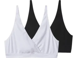 Set van 2 voedingsbeha's zonder beugel