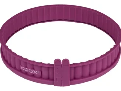 Siliconen quichevorm met glazen bodem