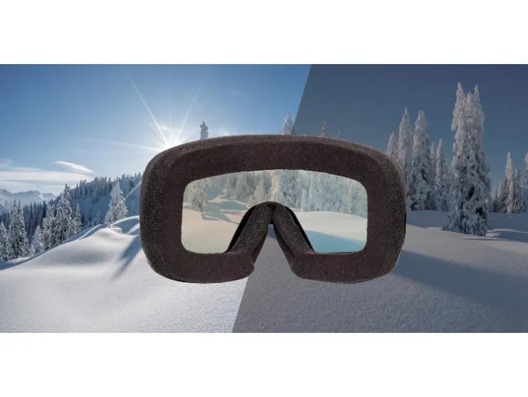 Skibril met meekleurende glazen Premium