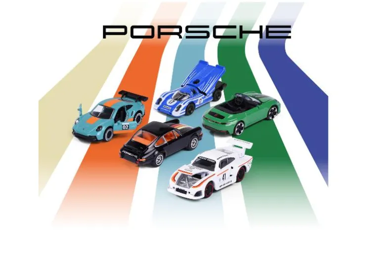 Speelgoedauto 5-delige geschenkset Speelauto 5-delige cadeauset