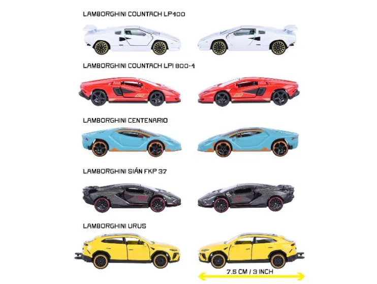 Speelgoedauto 5-delige geschenkset Speelauto 5-delige cadeauset