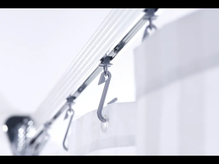 Stang voor douchegordijn Bruck