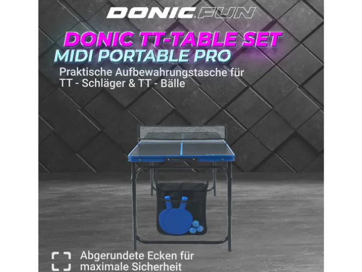 Tafeltennistafel set Midi Portable PRO