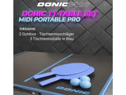 Tafeltennistafel set Midi Portable PRO