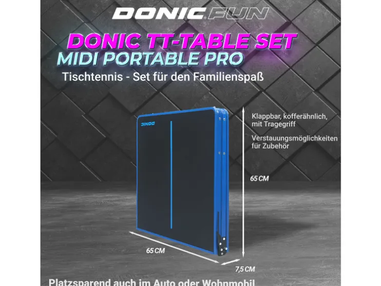 Tafeltennistafel set Midi Portable PRO