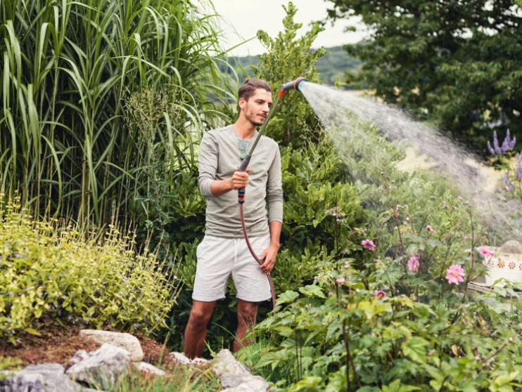 Telescopische tuinspuit