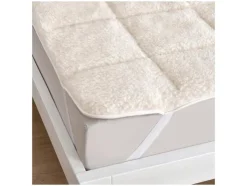 Texels Wol matras topper 140 x 200 cm