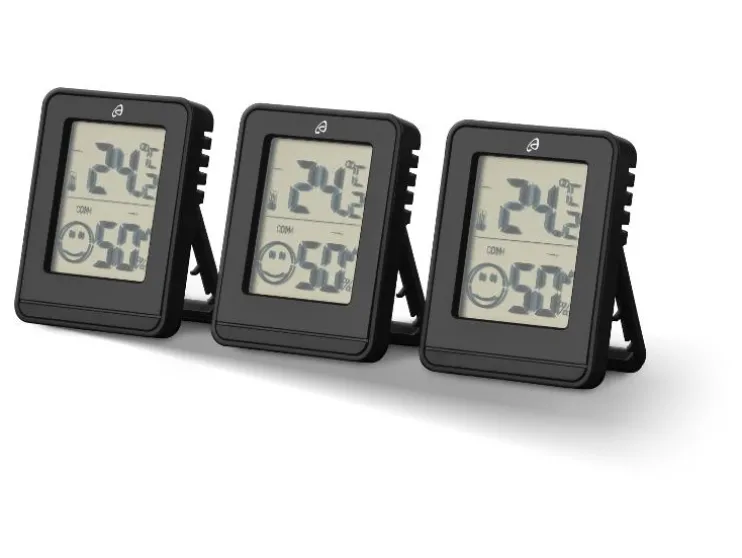 Thermo-hygrometer 3-delig