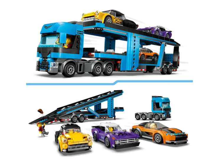 Transportvoertuig met sportauto's - 60408