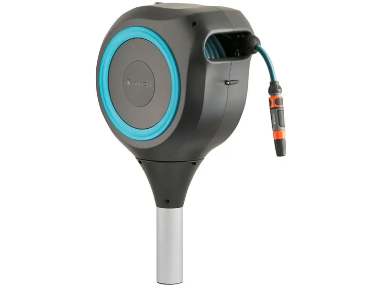 Tuinslangbox RollUp M grijs/blauw