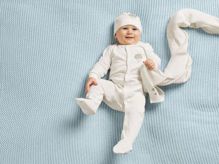 Unisex babyset, 5-delig met hoog gehalte aan bio-katoen