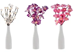 Vaas met lichtgevende tak