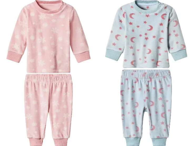Velours baby pyjama