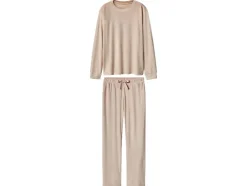 Velours dames pyjama