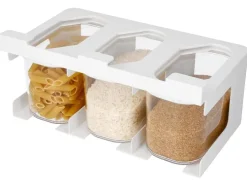 Vershoudbakjes met rek