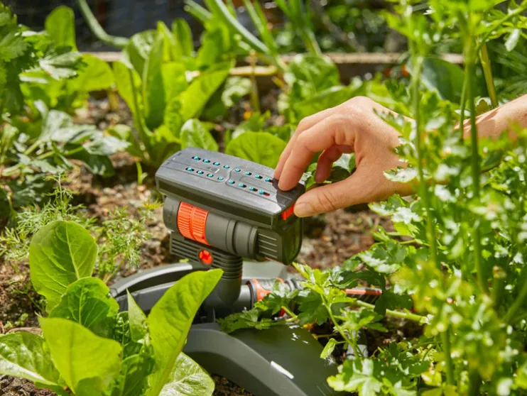 Vierkante sproeier AquaZoom compact