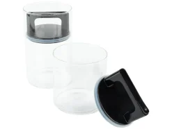 Voorraadpotten met vacumeerdeksel