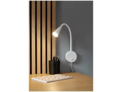 Wandlamp met flexibele arm