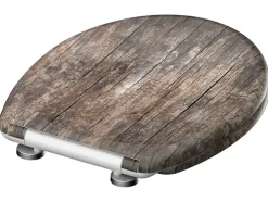 WC zitting duroplast, met soft-close-mechanisme