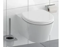 WC zitting duroplast, met soft-close-mechanisme