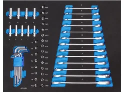 Werkplaatswagen GW7 Black Line met gereedschapset