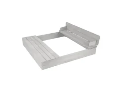 Zandbak met opklapbare zitbank