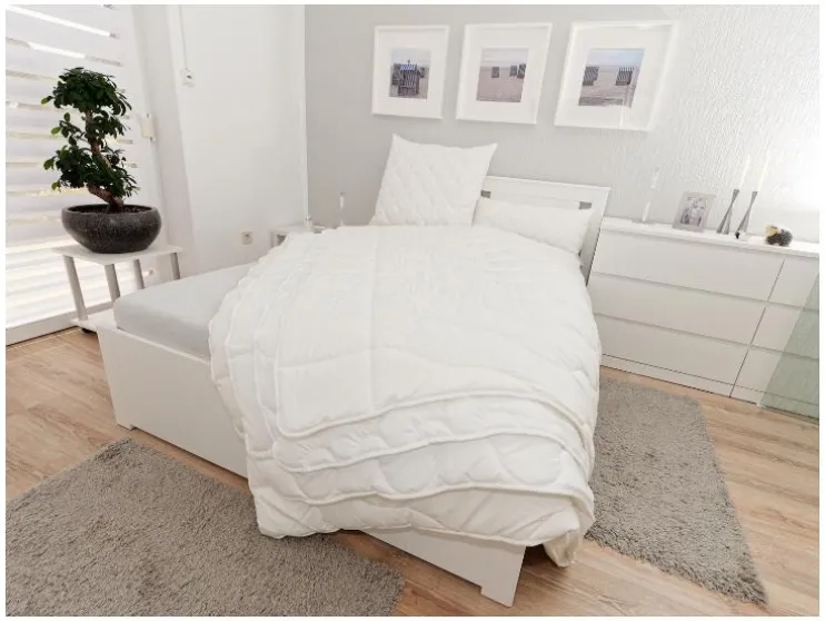 Zomerdekbed EcoWell licht - microvezel