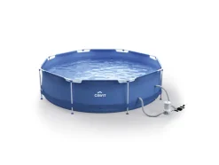 Zwembad met stalen frame Ø 300 x 76 cm